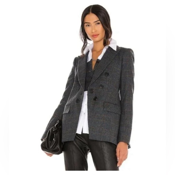 Veronica Beard Yareli Dickey Jacket in Navy Multi - Picture 5 of 9